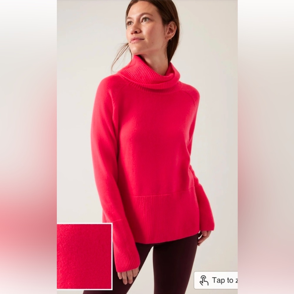 Athleta Alpine Turtlrneck Sweater
